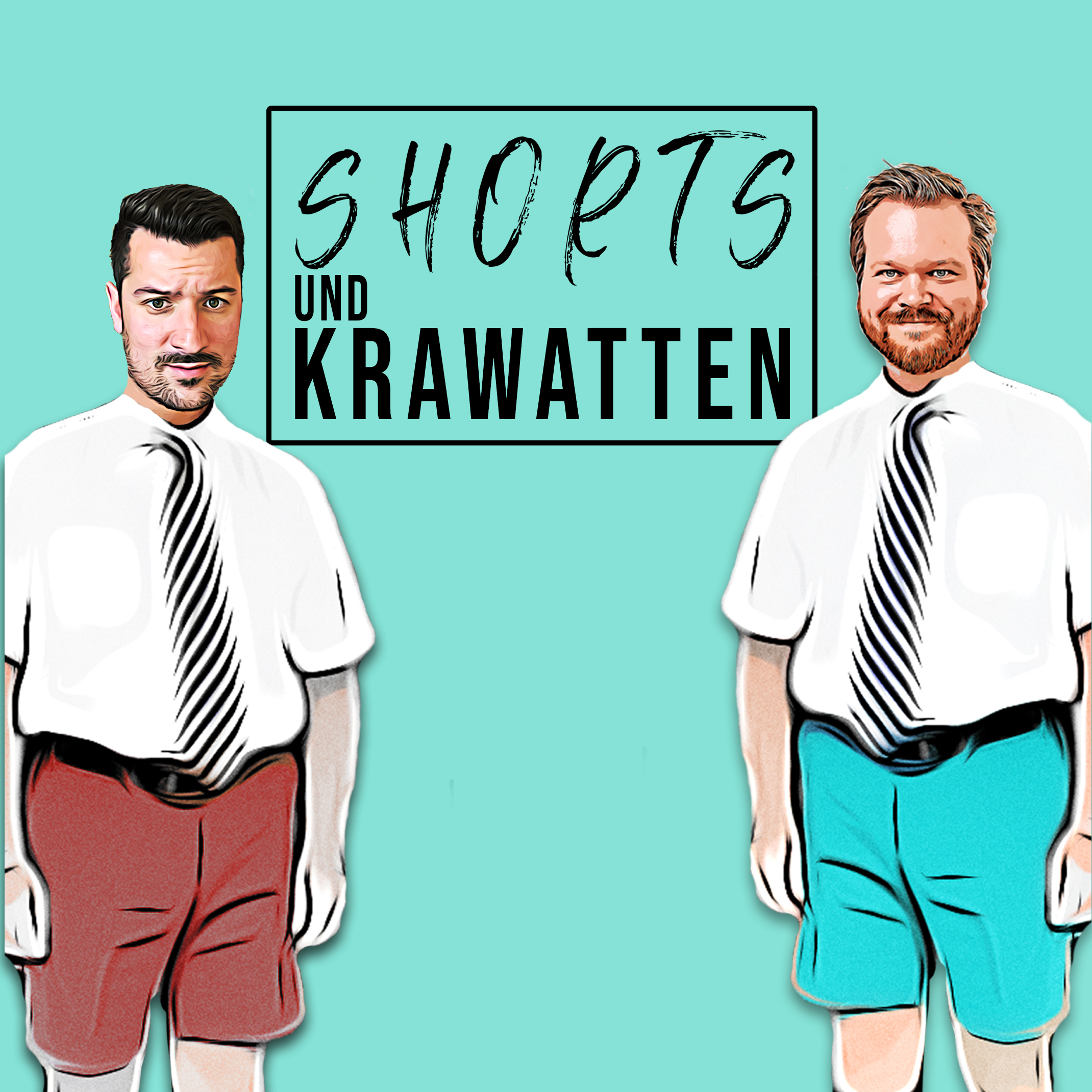 Shorts und Krawatten Logo